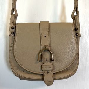 Lucky Brand Aden Leather Crossbody Saddle
